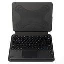 Zore Border Keyboard 13" inç Universal Bluetooh Bağlantılı Standlı Klavyeli Tablet Kılıfı - 6
