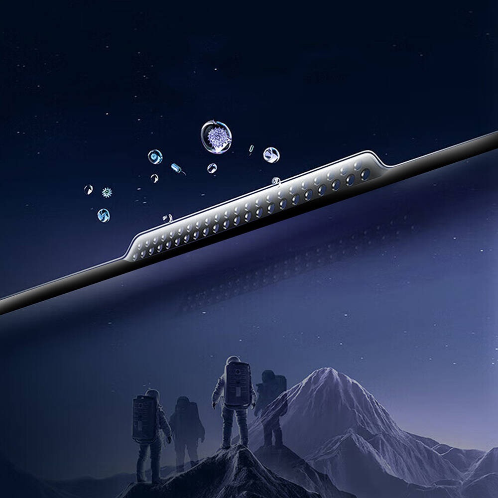 Apple iPhone 14 Pro Uyumlu Wiwu GT-008 Polimer Oleofobik Kaplama Şeffaf Pürüzsüz Temperli Cam Ekran Koruyucu 10'lu Paket - 12