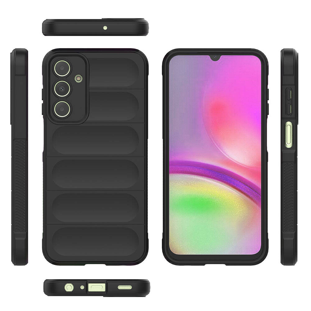 Samsung Galaxy A25 Uyumlu Kılıf Esnek TPU Oyuklu Arka Yüzey Tasarımlı Zore Etnik Silikon Kapak - 9