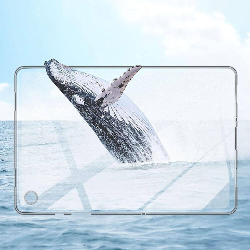 Samsung Galaxy Tab A9 Plus Uyumlu Kılıf Zore Tablet Süper Silikon Kapak - 8