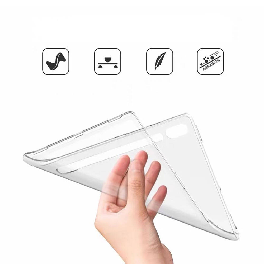 Samsung Galaxy Tab S8 Ultra SM-X900 Uyumlu Kılıf Zore Tablet Süper Silikon Kapak - 3