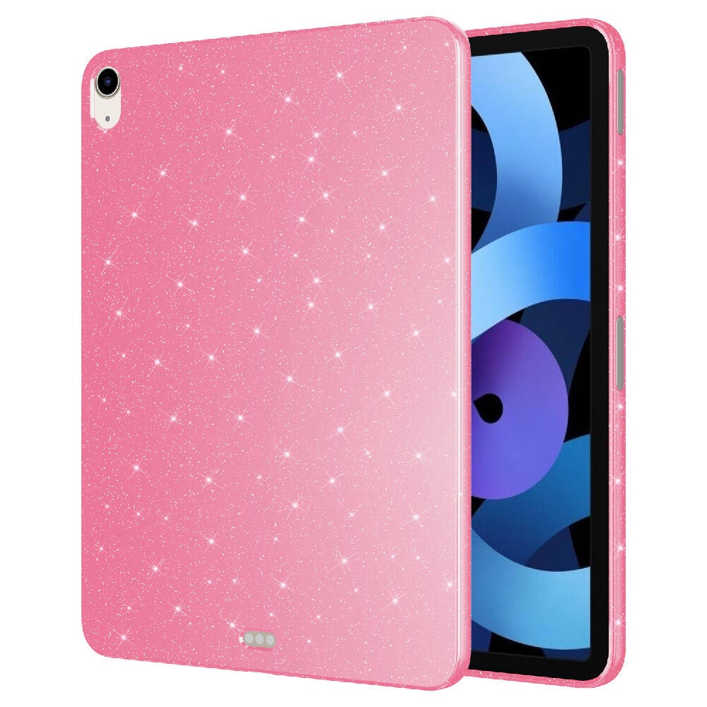 Apple iPad Air 10.9 2020 Uyumlu (4 Nesil) Simli Parlak Görünümlü Zore Tablet Koton Kılıf - 2