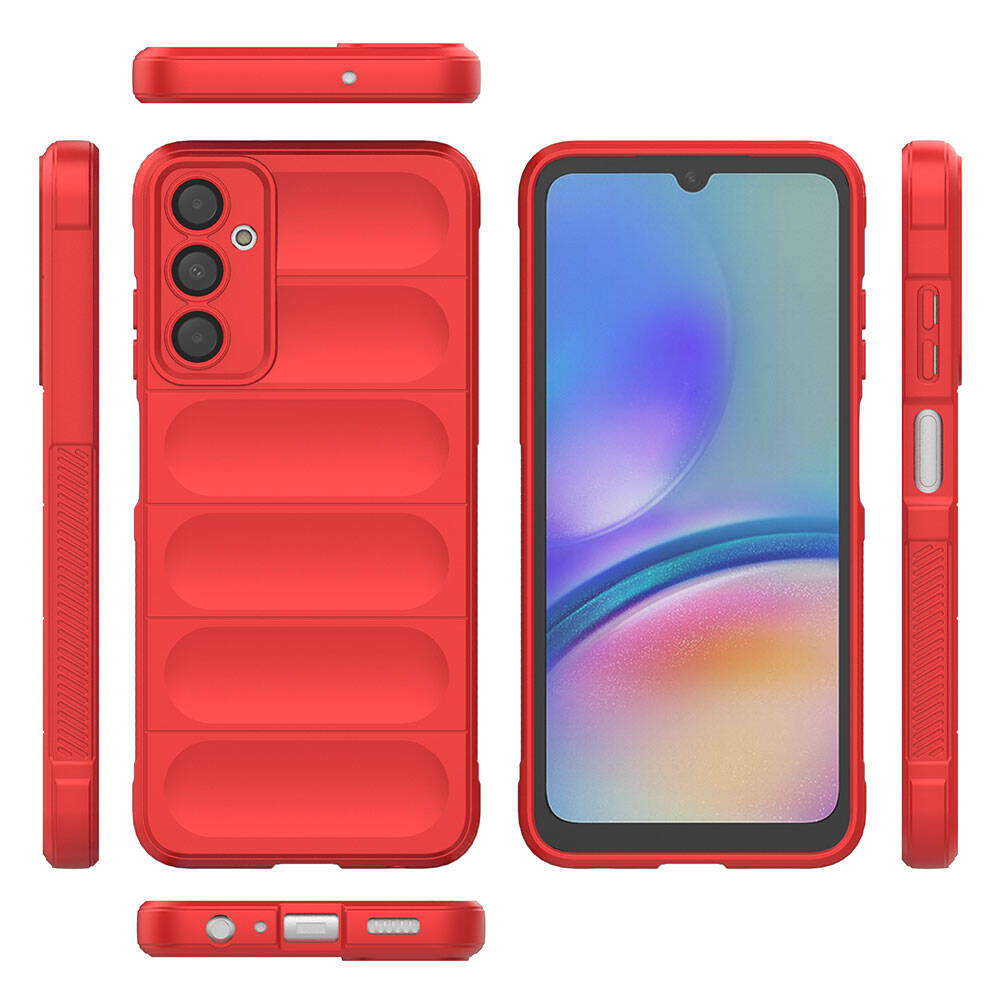 Samsung Galaxy A05S Uyumlu Kılıf Esnek TPU Oyuklu Arka Yüzey Tasarımlı Zore Etnik Silikon Kapak - 11