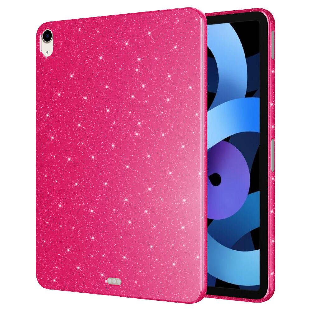 Apple iPad 10.9 2022 Uyumlu (10.Nesil) Simli Parlak Görünümlü Zore Tablet Koton Kılıf - 6