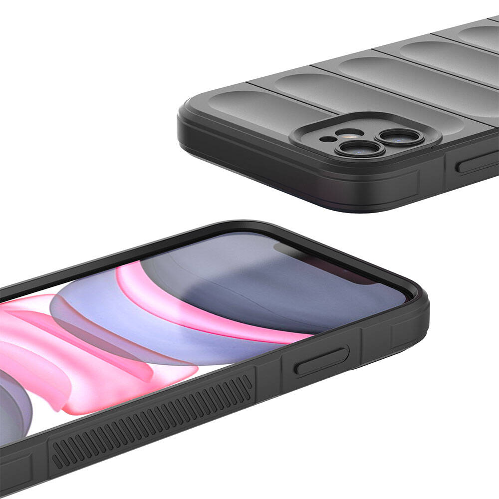 Apple iPhone 11 Uyumlu Kılıf Esnek TPU Oyuklu Arka Yüzey Tasarımlı Zore Etnik Silikon Kapak - 4