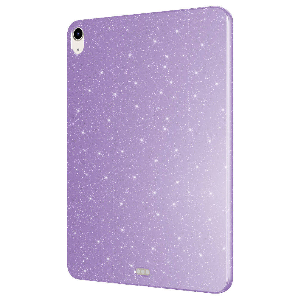 Apple iPad 10.9 2022 Uyumlu (10.Nesil) Simli Parlak Görünümlü Zore Tablet Koton Kılıf - 17