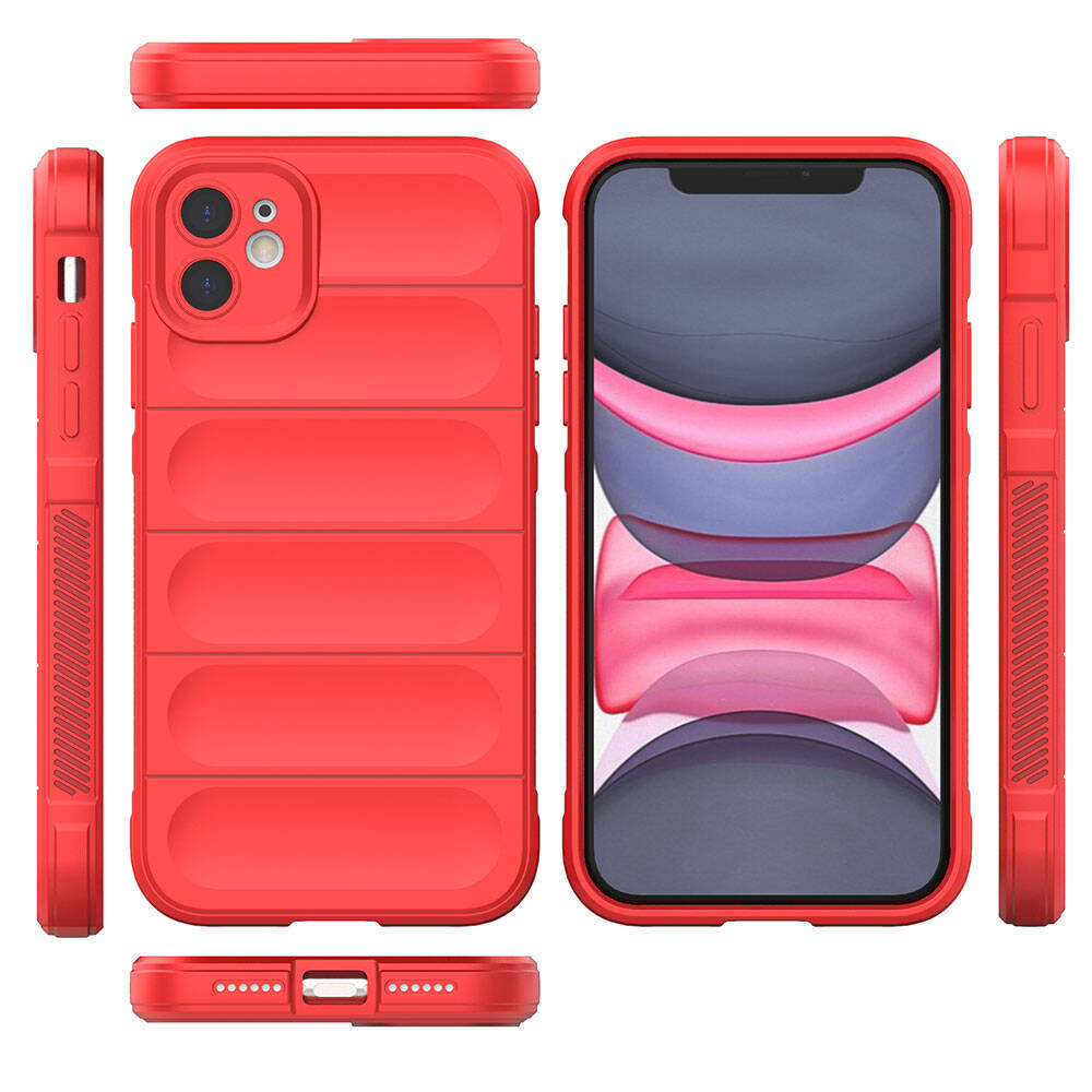 Apple iPhone 11 Uyumlu Kılıf Esnek TPU Oyuklu Arka Yüzey Tasarımlı Zore Etnik Silikon Kapak - 37