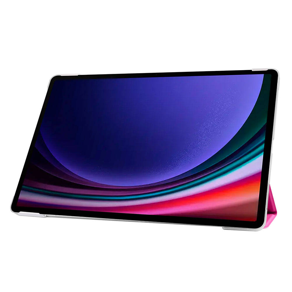 Samsung Galaxy Tab S9 FE Plus Uyumlu Zore Smart Cover Standlı 1-1 Kılıf - 8