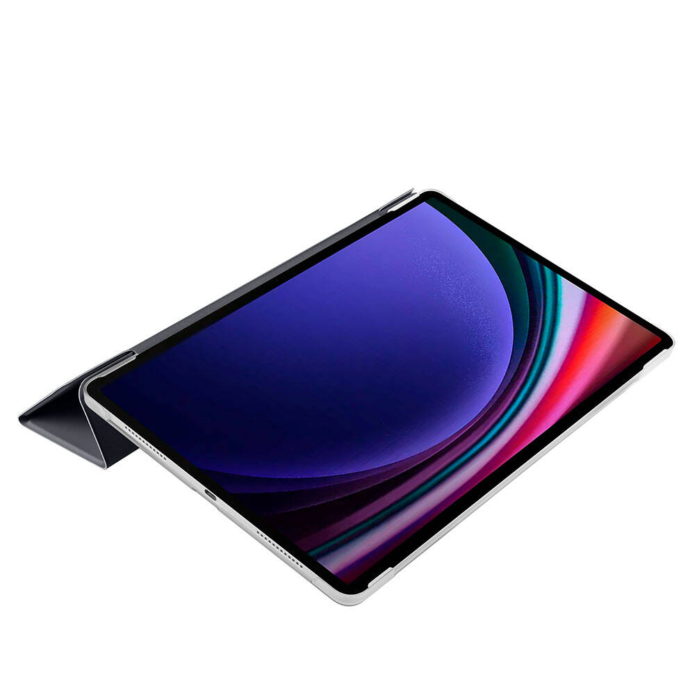 Samsung Galaxy Tab S9 FE Plus Uyumlu Zore Smart Cover Standlı 1-1 Kılıf - 15