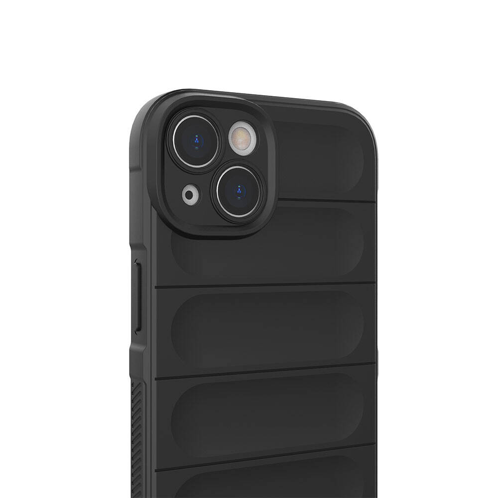 Apple iPhone 14 Uyumlu Kılıf Esnek TPU Oyuklu Arka Yüzey Tasarımlı Zore Etnik Silikon Kapak - 3