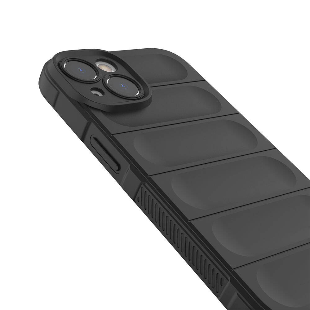 Apple iPhone 14 Uyumlu Kılıf Esnek TPU Oyuklu Arka Yüzey Tasarımlı Zore Etnik Silikon Kapak - 5