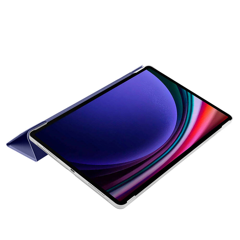 Samsung Galaxy Tab S9 FE Plus Uyumlu Zore Smart Cover Standlı 1-1 Kılıf - 20