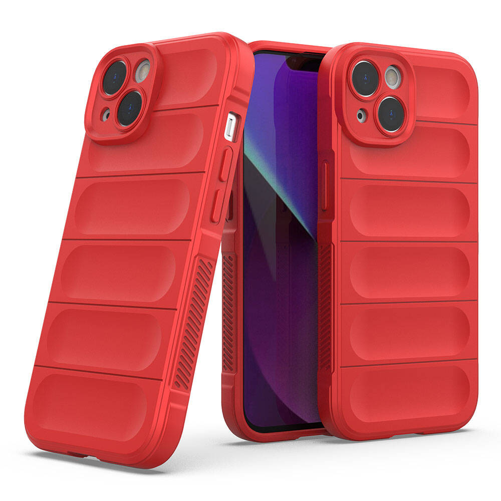 Apple iPhone 14 Uyumlu Kılıf Esnek TPU Oyuklu Arka Yüzey Tasarımlı Zore Etnik Silikon Kapak - 8