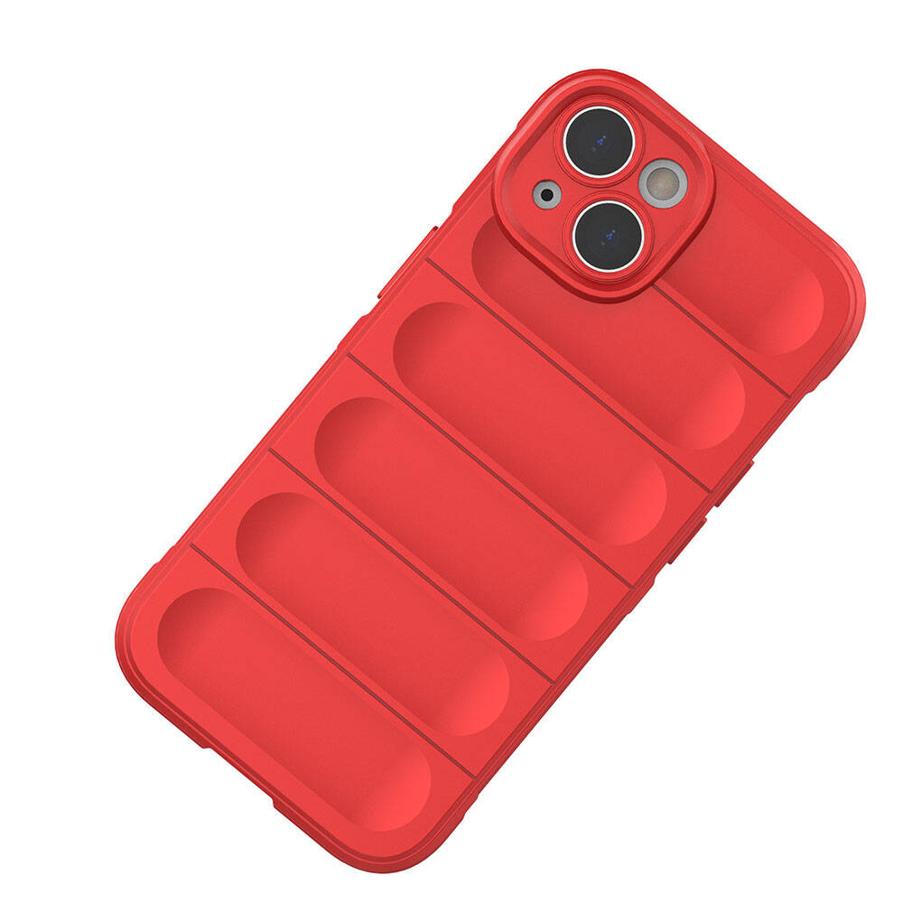 Apple iPhone 14 Uyumlu Kılıf Esnek TPU Oyuklu Arka Yüzey Tasarımlı Zore Etnik Silikon Kapak - 18