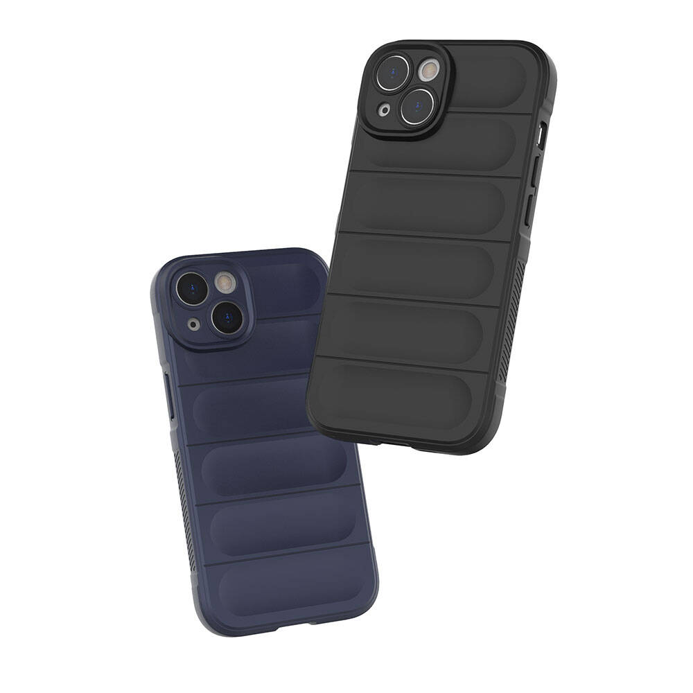 Apple iPhone 14 Uyumlu Kılıf Esnek TPU Oyuklu Arka Yüzey Tasarımlı Zore Etnik Silikon Kapak - 22