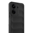 Xiaomi Redmi 13C Uyumlu Kılıf Esnek TPU Oyuklu Arka Yüzey Tasarımlı Zore Etnik Silikon Kapak - 4