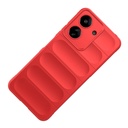 Xiaomi Redmi 13C Uyumlu Kılıf Esnek TPU Oyuklu Arka Yüzey Tasarımlı Zore Etnik Silikon Kapak - 8