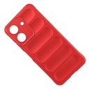 Xiaomi Redmi 13C Uyumlu Kılıf Esnek TPU Oyuklu Arka Yüzey Tasarımlı Zore Etnik Silikon Kapak - 17
