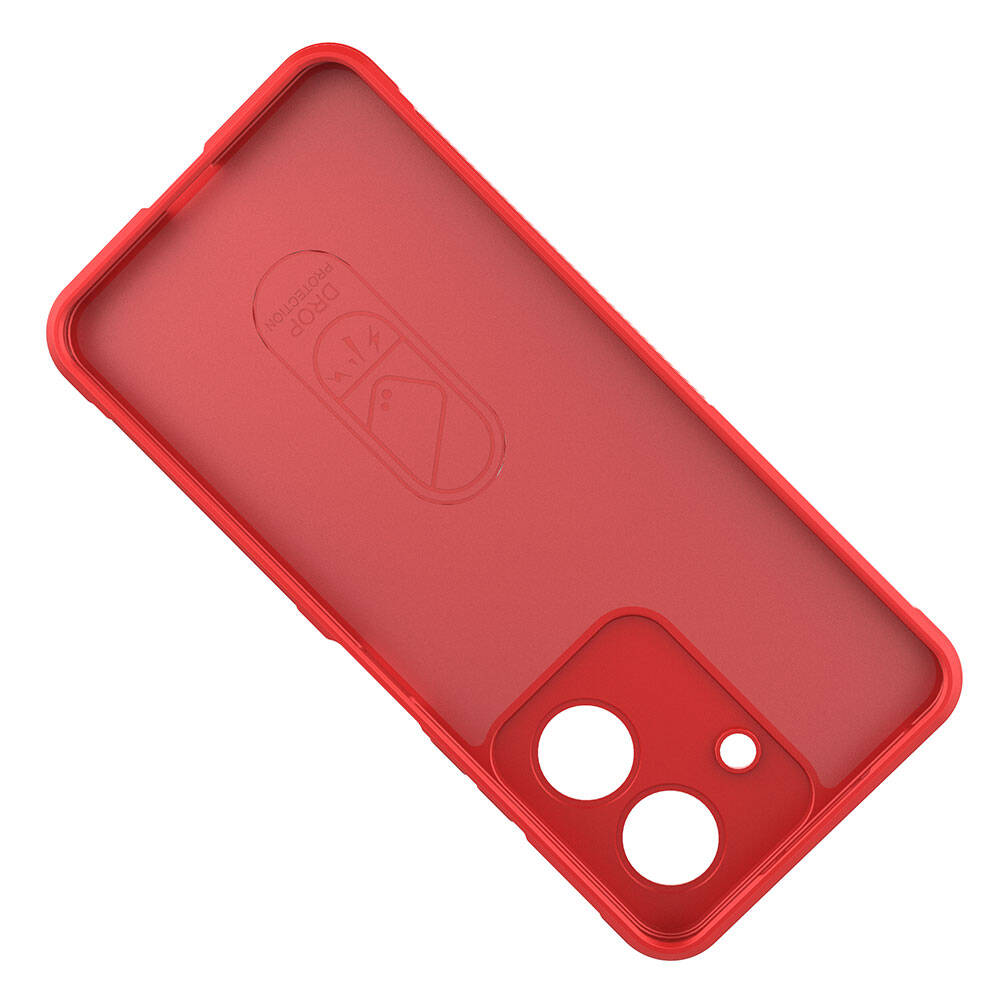 Xiaomi Redmi 13C Uyumlu Kılıf Esnek TPU Oyuklu Arka Yüzey Tasarımlı Zore Etnik Silikon Kapak - 18