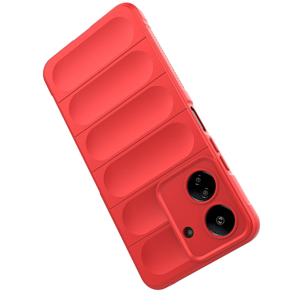 Xiaomi Redmi 13C Uyumlu Kılıf Esnek TPU Oyuklu Arka Yüzey Tasarımlı Zore Etnik Silikon Kapak - 29
