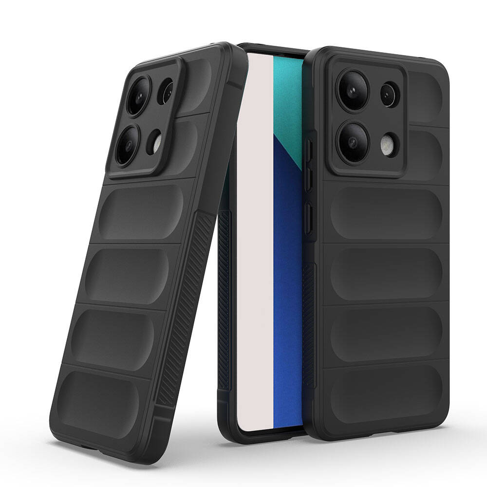 Xiaomi Redmi Note 13 4G Kılıf Esnek TPU Oyuklu Arka Yüzey Tasarımlı Zore Etnik Silikon Kapak - 20