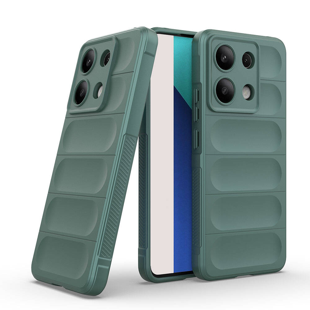Xiaomi Redmi Note 13 4G Kılıf Esnek TPU Oyuklu Arka Yüzey Tasarımlı Zore Etnik Silikon Kapak - 22