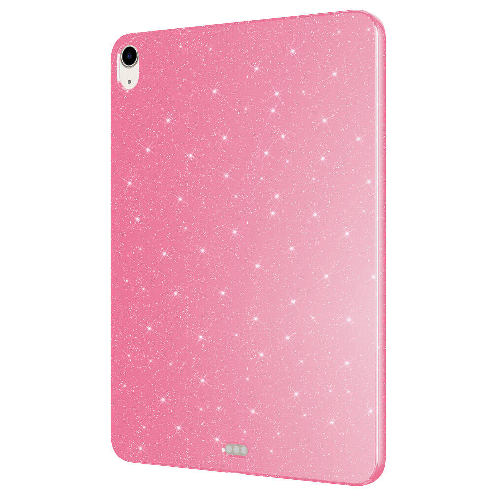 Apple iPad Air 10.9 2022 Uyumlu (5 Nesil) Simli Parlak Görünümlü Zore Tablet Koton Kılıf - 14