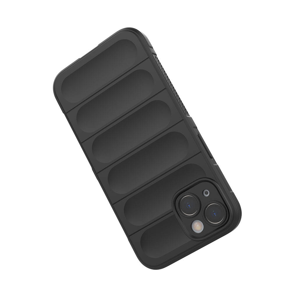 Apple iPhone 13 Uyumlu Kılıf Esnek TPU Oyuklu Arka Yüzey Tasarımlı Zore Etnik Silikon Kapak - 25