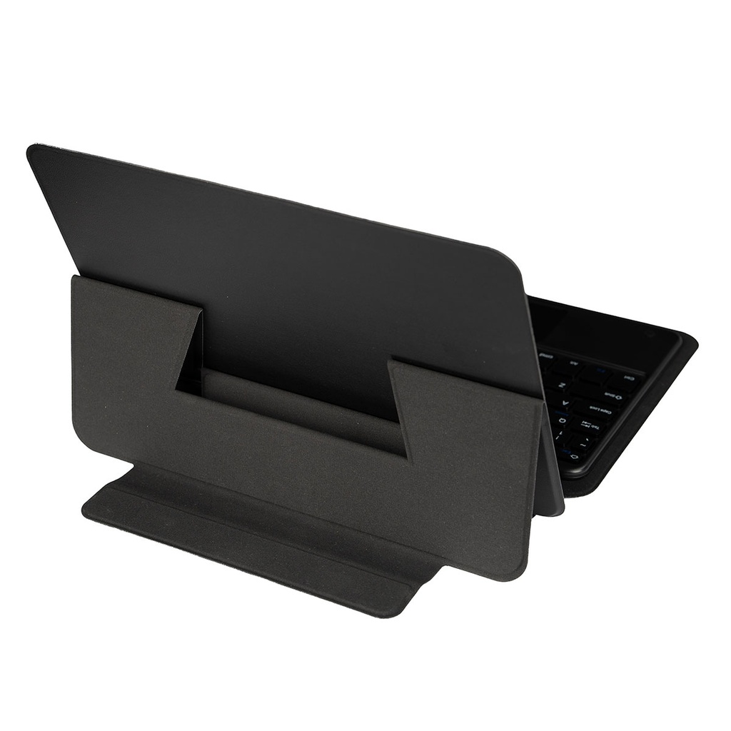 Samsung Galaxy Tab S9 Plus Uyumlu Zore Border Keyboard Bluetooh Bağlantılı Standlı Klavyeli Tablet Kılıfı - 4