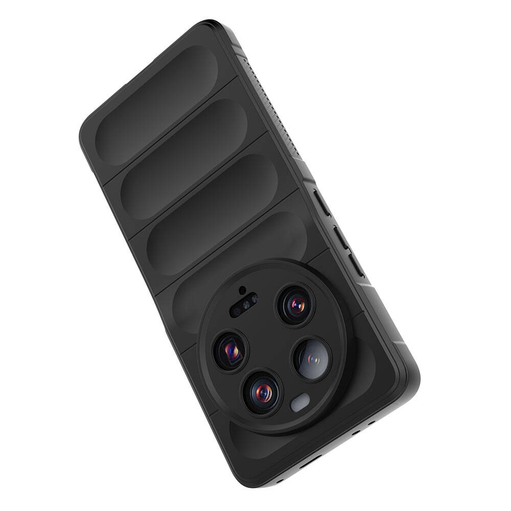 Xiaomi Mi 13 Ultra Uyumlu Kılıf Esnek TPU Oyuklu Arka Yüzey Tasarımlı Zore Etnik Silikon Kapak - 29