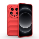 Xiaomi Mi 14 Ultra Uyumlu Kılıf Esnek TPU Oyuklu Arka Yüzey Tasarımlı Zore Etnik Silikon Kapak - 1