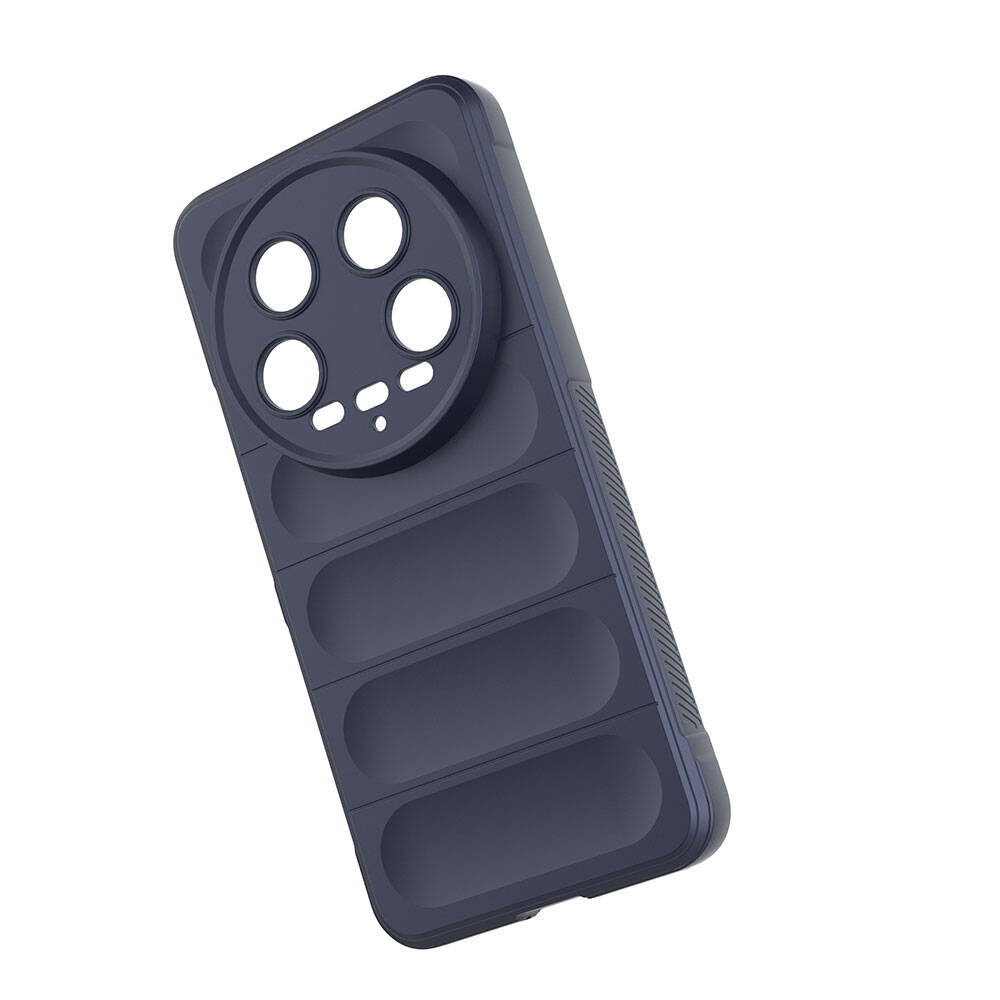 Xiaomi Mi 14 Ultra Uyumlu Kılıf Esnek TPU Oyuklu Arka Yüzey Tasarımlı Zore Etnik Silikon Kapak - 17