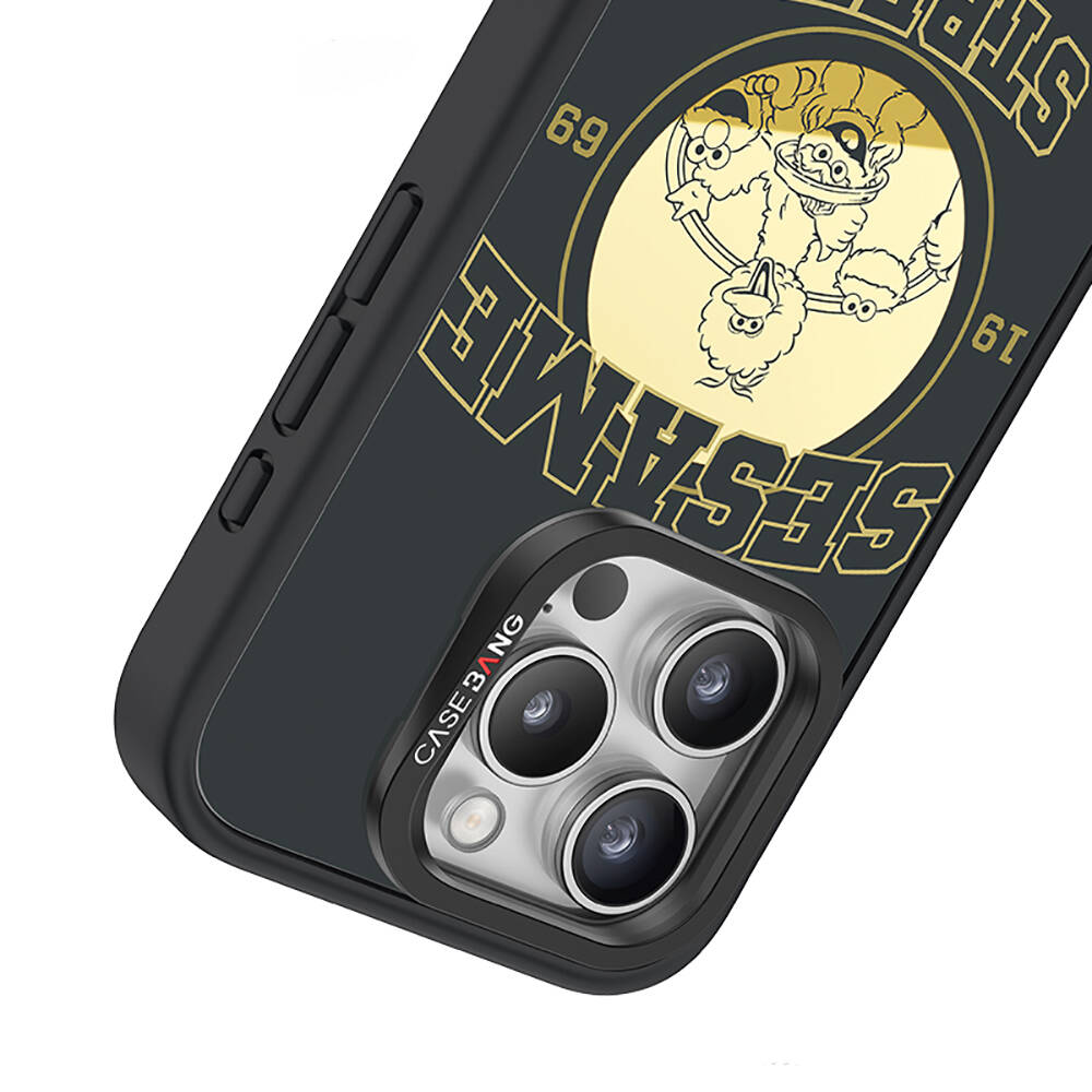 Apple iPhone 15 Uyumlu M-safe Şarj Özellikli Casebang Sesame Street Serisi Mıknatıslı Arka Panel - 2
