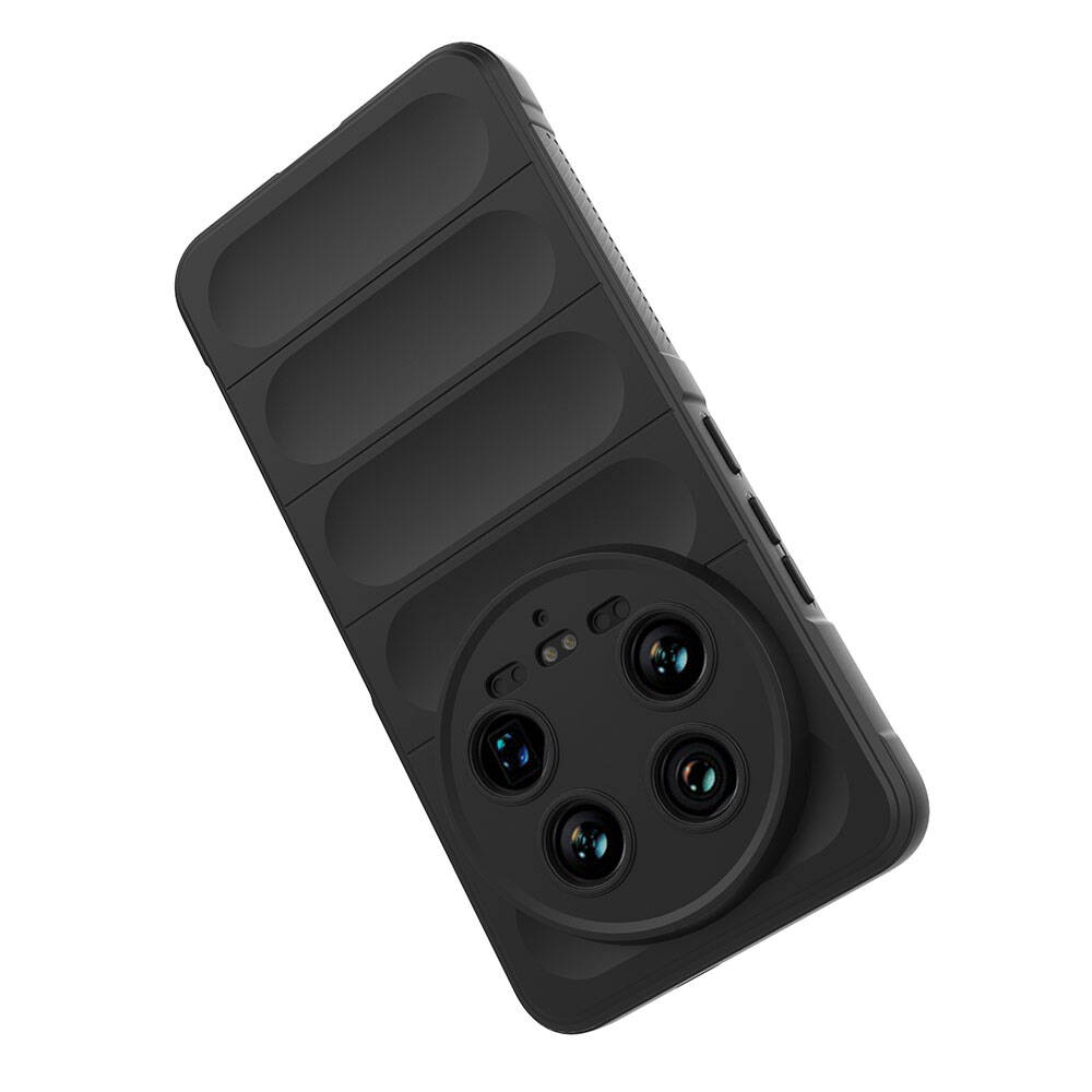 Xiaomi Mi 14 Ultra Uyumlu Kılıf Esnek TPU Oyuklu Arka Yüzey Tasarımlı Zore Etnik Silikon Kapak - 26
