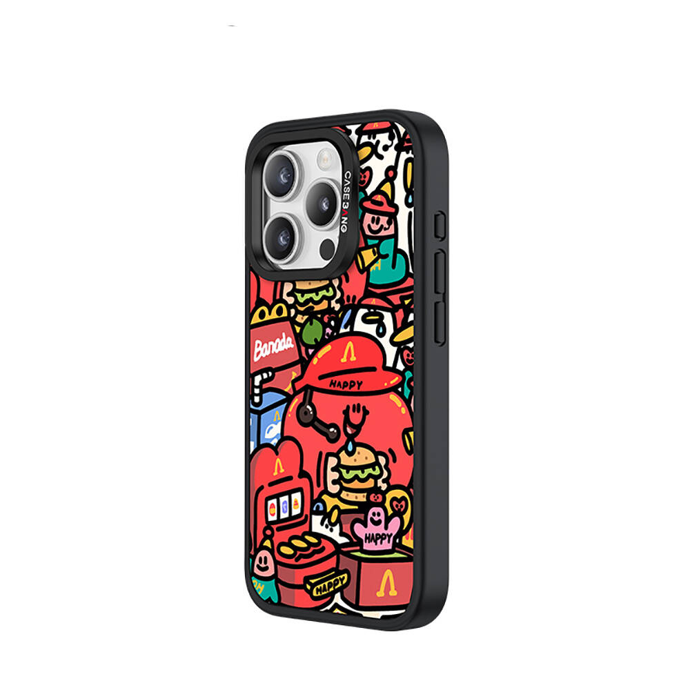 Apple iPhone 14 Pro Uyumlu M-safe Şarj Özellikli Casebang Ahhey Serisi Arka Panel - 4