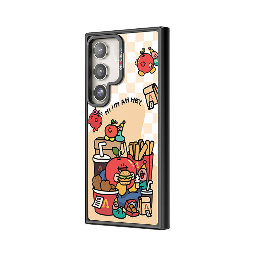Samsung Galaxy S24 Uyumlu M-safe Şarj Özellikli Casebang Ahhey Serisi Arka Panel - 2