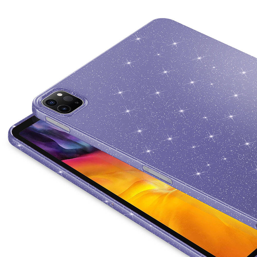 iPad Pro 11 2022 M2 Simli Parlak Görünümlü Zore Tablet Koton Kılıf - 11