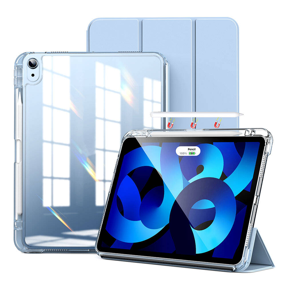 ​Apple iPad Air 11 2024 Uyumlu Kılıf Magnetik Ayrılabilen Airbagli Zore Sliding Tablet Kılıfı - 6