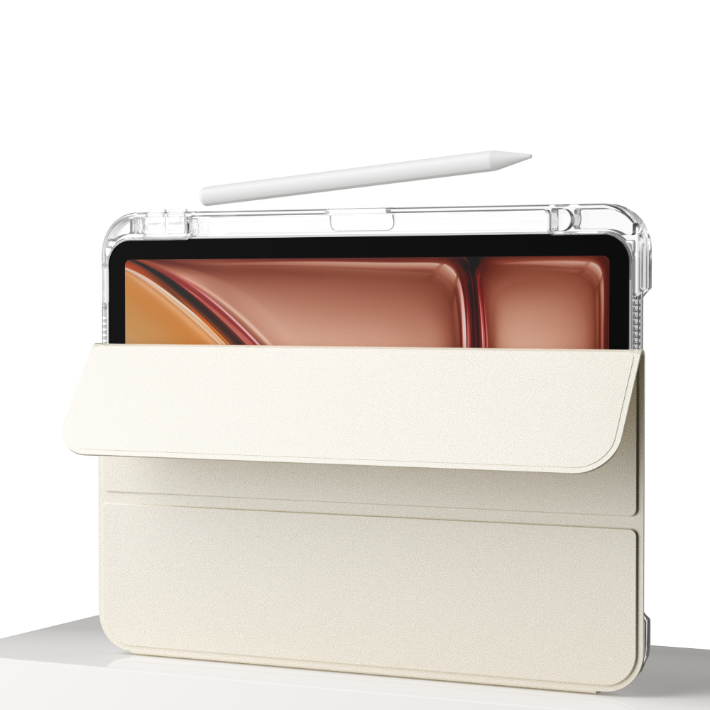 ​Apple iPad Air 11 2024 Uyumlu Kılıf Magnetik Ayrılabilen Airbagli Zore Sliding Tablet Kılıfı - 18