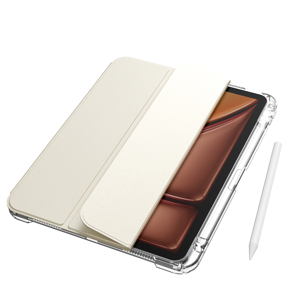 ​Apple iPad Air 11 2024 Uyumlu Kılıf Magnetik Ayrılabilen Airbagli Zore Sliding Tablet Kılıfı - 22
