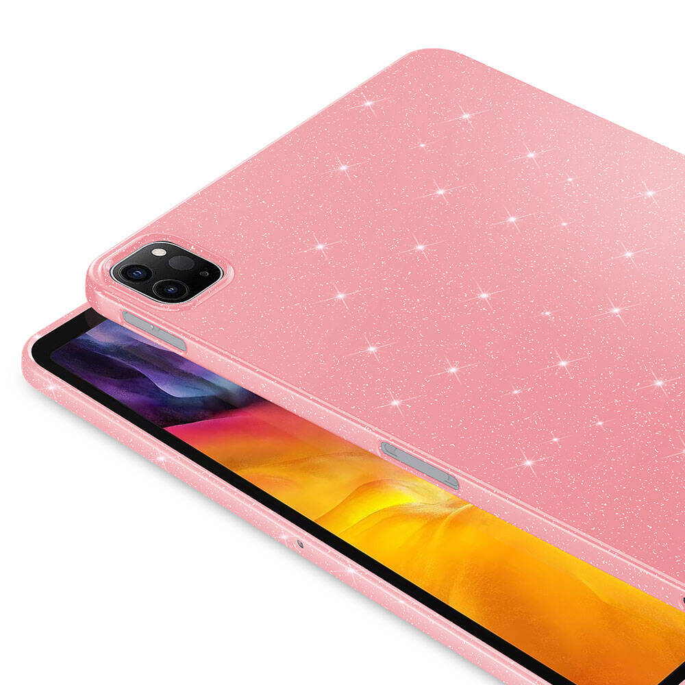 iPad Pro 11 2018 Uyumlu Simli Parlak Görünümlü Zore Tablet Koton Kılıf - 7