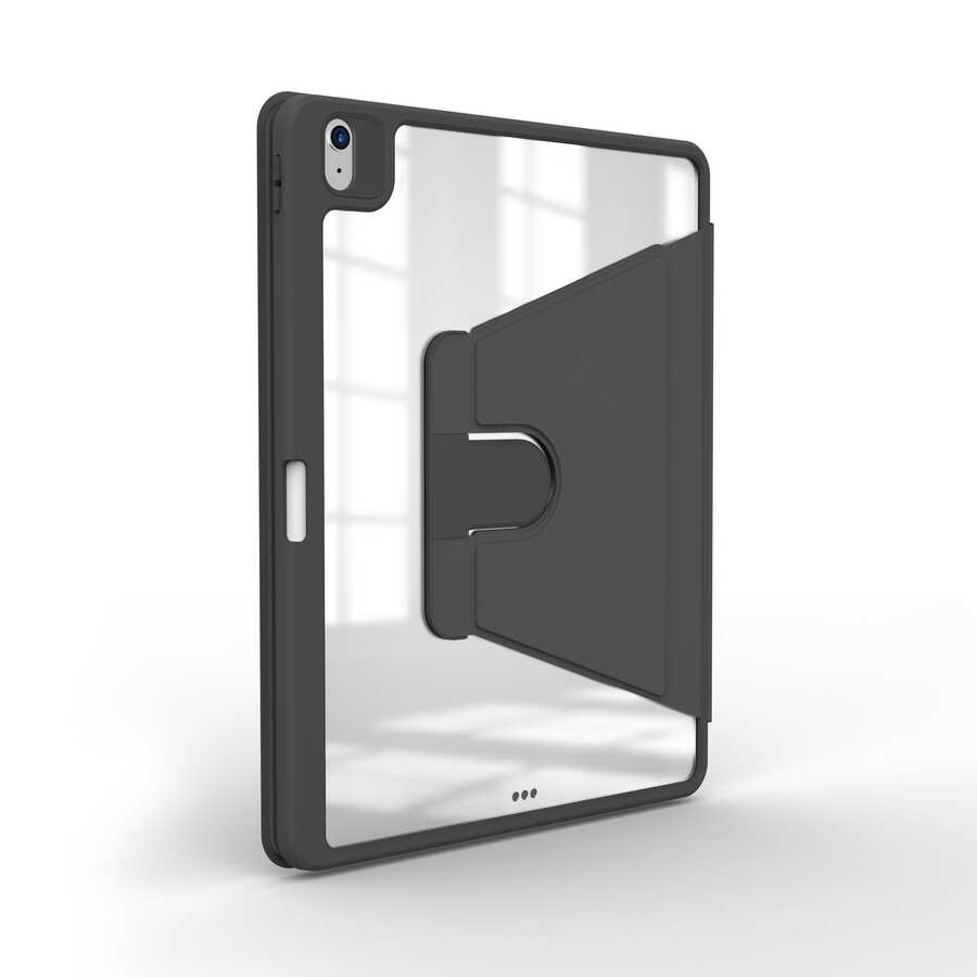 Apple iPad Air 11 2024 Uyumlu Kılıf Zore Nayn Dönebilen Standlı Kılıf - 9