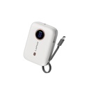 Lapas LP-PW001 Dijital LED Göstergeli Type-C Kablolu Taşınabilir Powerbank 10.000mAh - 2