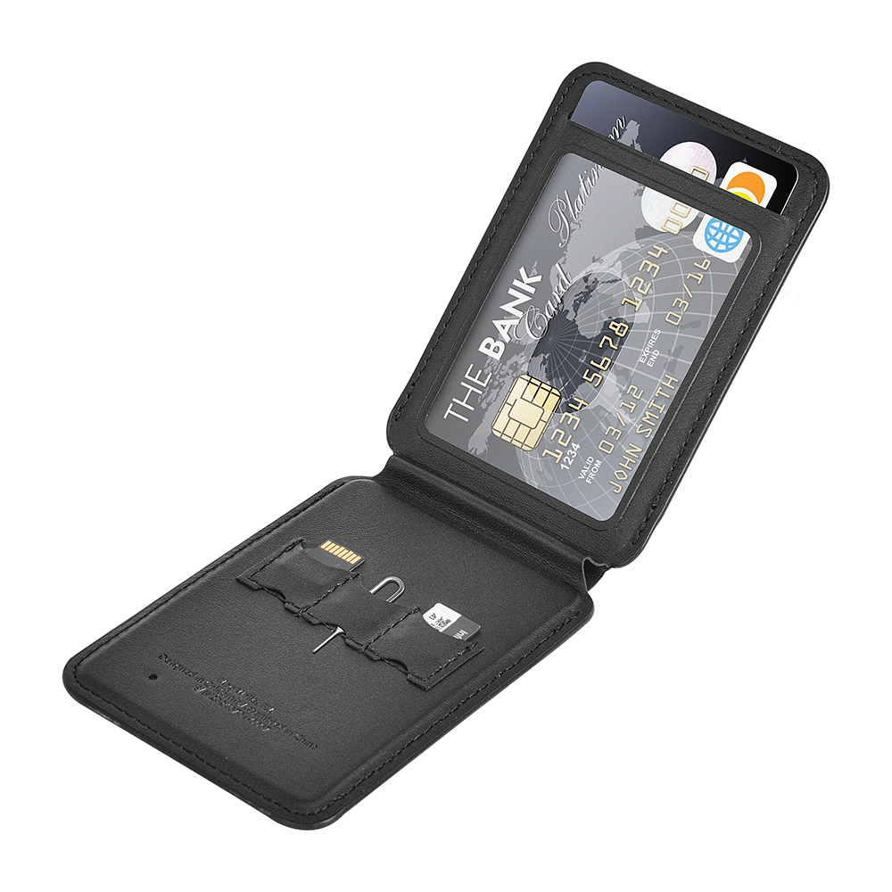 Wiwu MW-005 Magnetik Standlı Kartlık Qi Kablosuz Şarj Uyumlu FindMy Özellikli Mag Wallet - 1