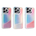 Apple iPhone 14 Pro Max Uyumlu Kılıf Airbagli Renkli Arka Yüzey Boncuk Tasarımlı Zore Kumul Kapak - 1