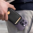 Wiwu MW-005 Magnetik Standlı Kartlık Qi Kablosuz Şarj Uyumlu FindMy Özellikli Mag Wallet - 14