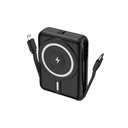 Lapas LP-PW002 Dijital LED Göstergeli Type-C & Lightning Kablosuz Taşınabilir Powerbank 10.000mAh - 2