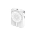 Lapas LP-PW002 Dijital LED Göstergeli Type-C & Lightning Kablosuz Taşınabilir Powerbank 10.000mAh - 5