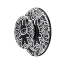 Benks Black and White Bunny Tasarımlı Magnetik Pop Soket Stand - 1