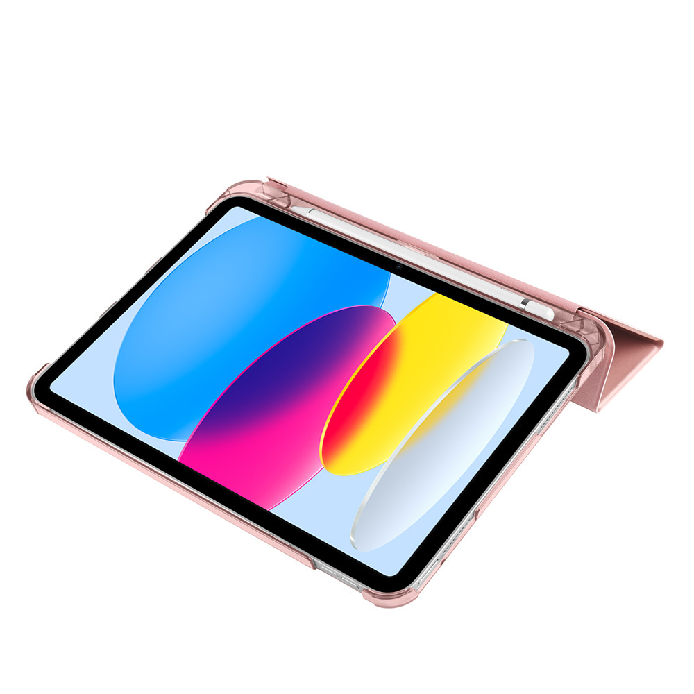 Apple iPad 11.Nesil 2025 Uyumlu Zore Smart Cover Kalem Bölmeli Standlı 1-1 Kılıf - 32